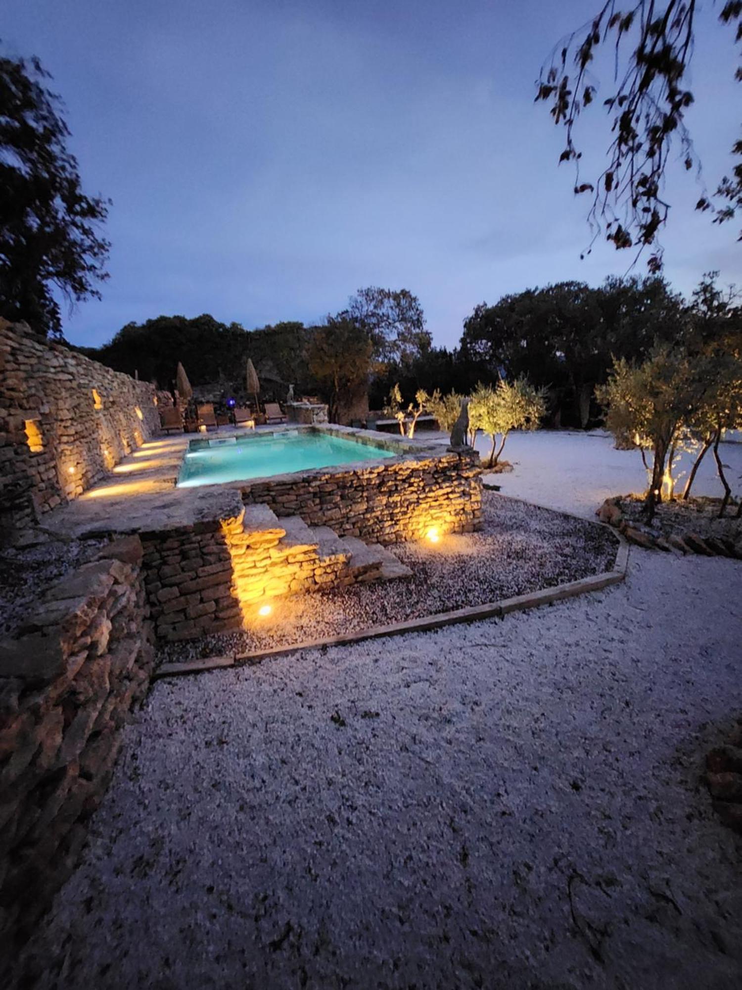 La Borie Oubliee Villa Gordes Eksteriør bilde