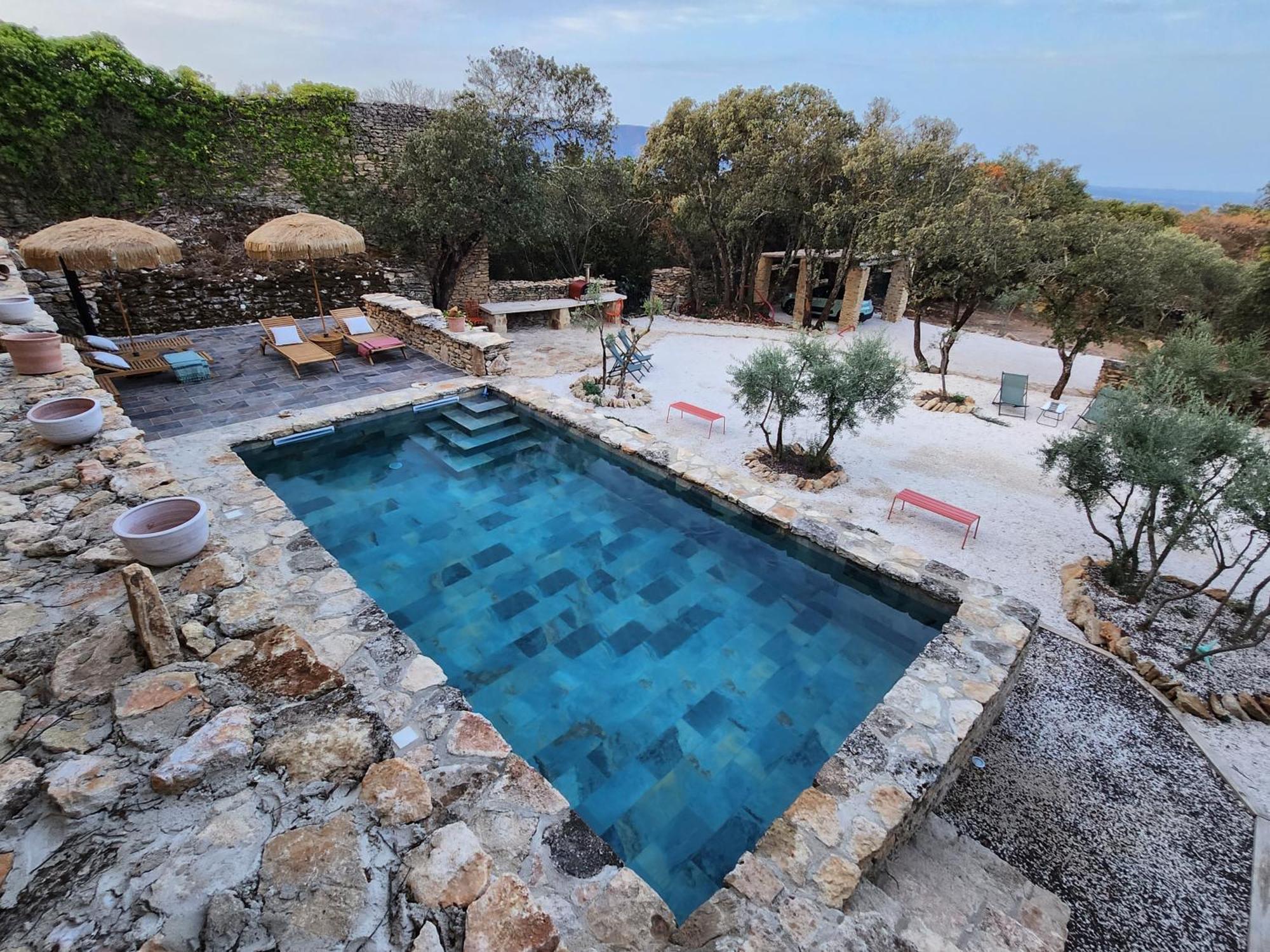 La Borie Oubliee Villa Gordes Eksteriør bilde